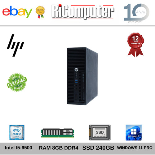 Computer fisso prodesk - computer, 400