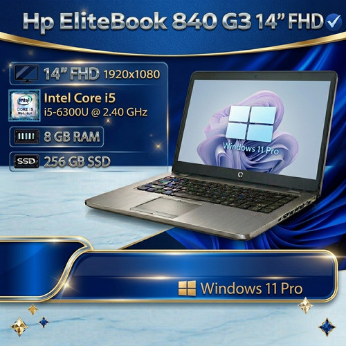 Notebook elitebook 840 i5 - g3,